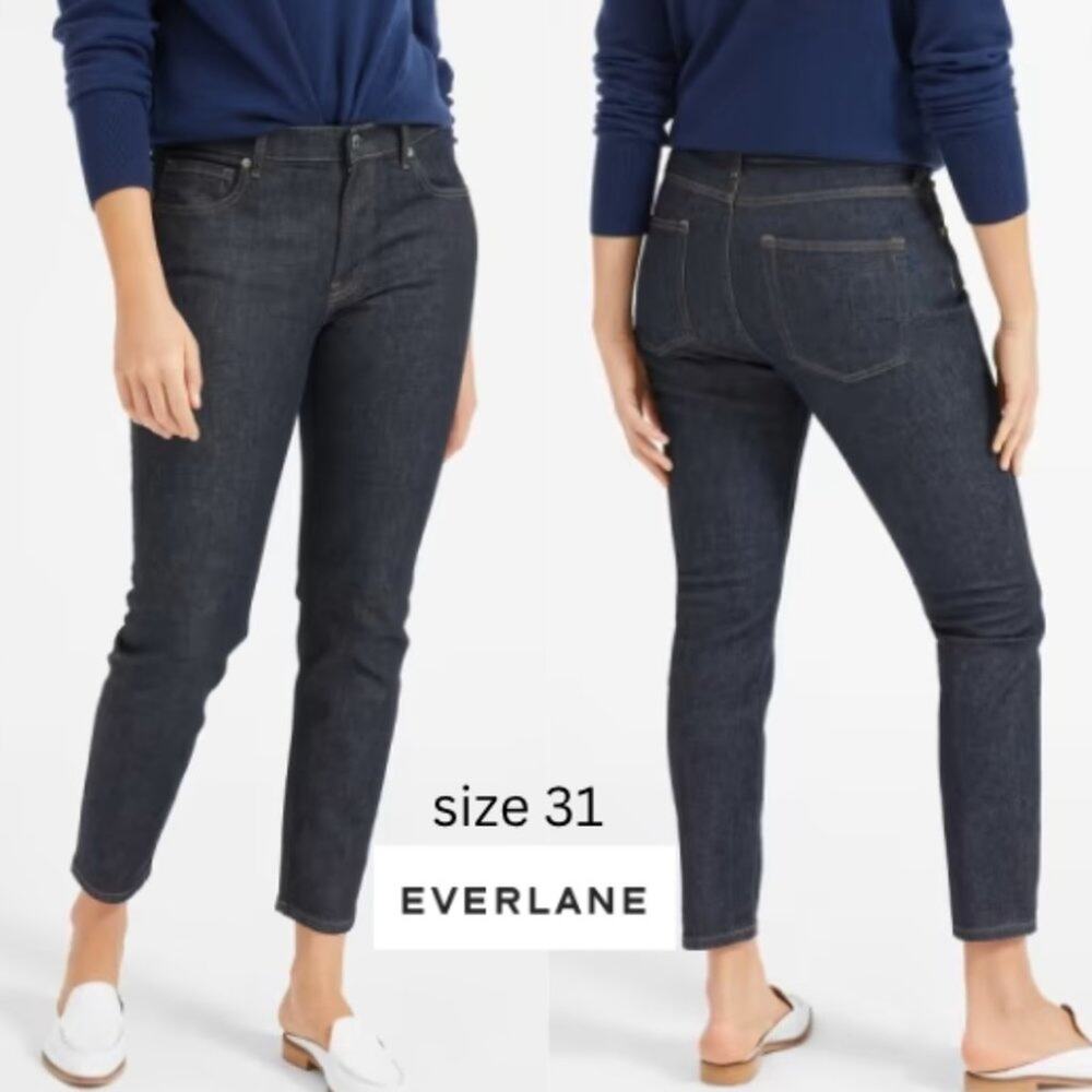EVERLANE The Mid Rise Skinny Jean SIZE 31 TALL